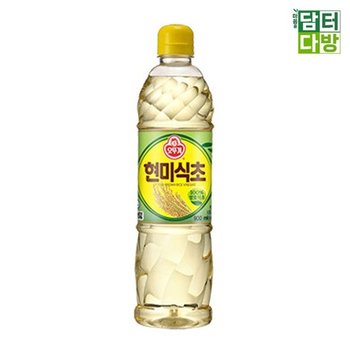 오뚜기 현미식초 900ml x 5개 자취음식 쉬운요리 현미식초 식초추천 식초대용량 조미료
