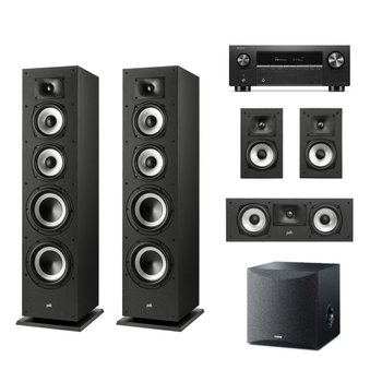 데논 AVR-X2900H AV리시버 + 폴크오디오 XT70 5.1채널 홈시어터 스피커(100)