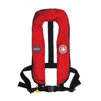 [본사직영] 씨울프 SW-6F03 자동팽창식 구명조끼 선상 낚시 수분감지식 해양수산부 형식 승인