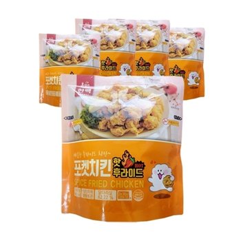 한맥 한입에쏙 핫후라이드 포켓치킨 순살치킨5봉