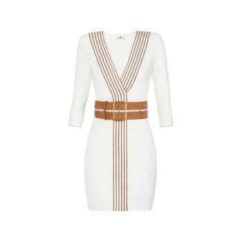 26 SS 엘리자베타프렌치 스트라이프 니트 미니 드레스 AM01S61E2 TP4499614