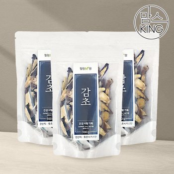 가고파힐링푸드 건조 감초 100g X 3개