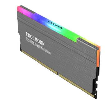 컴퓨터 DDR 메모리 램 LED 방열판 열전도 튜닝 케이스 금속방열판
