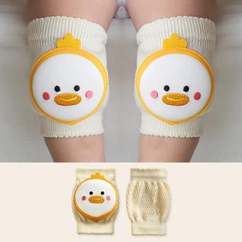 오리 오가닉 자수 캐릭터 무릎보호대 성장판보호대 EVA쿠션 3중패드 _P306298463
