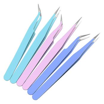 아트박스/바이소품 꾸미기 컬러 핀셋 일자형 커브형 정밀 탑꾸 스꾸