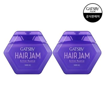 갸스비 헤어잼 액티브 뉘앙스 110ml x2개