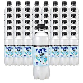 롯데칠성음료 밀키스 제로 500ml 48개 (10323630)