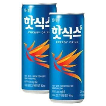 롯데 핫식스 250ml 에너지 30캔 음료 에너지드링_6901 (52484861)