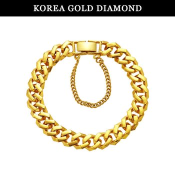 남자 순금 팔찌 팔각 체인 24K 37.5g