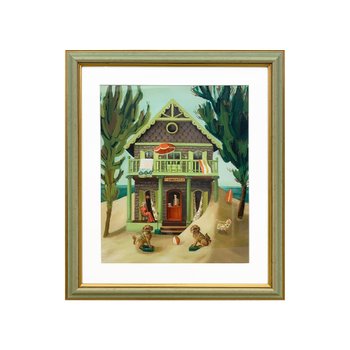 그림액자 The Sandcastle / 자넷 힐