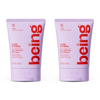 [해외] 비컬 파워 컬 정의 샴푸 & 컨디셔너 세트 354ml 코코넛과 포도씨 오일