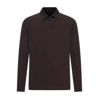 [해외] [로베르토콜리나]  니트 FW26 253M37002SUM37SU08 MORO BLACK 7265805