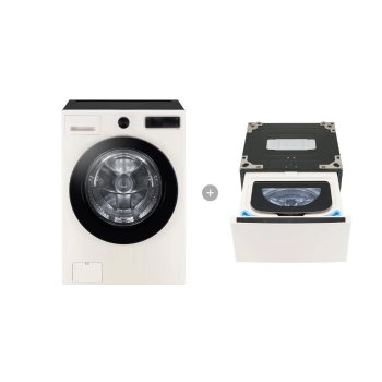 LG 트롬 오브제컬렉션 트윈워시 드럼세탁기 FG24ENX 24kg 전국무료배송