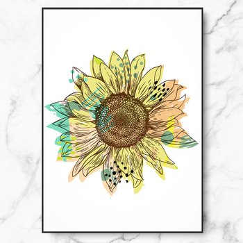 인테리어 그림 해바라기 포스터 대형 선플라워 팝 옐로우