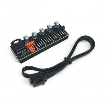 조이쿨 PWM FAN HUB 5PORT 고급 JC188