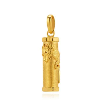 남자 순금 펜던트 기둥 용 24K 18.75g 팬던트