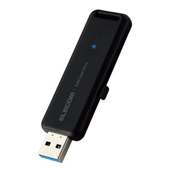 [해외] 에레코무 외장 SSD 2TB 컴팩트 포터블 PS5/PS4 호환 USB3.2(Gen1) ESD-EMB2000GBK
