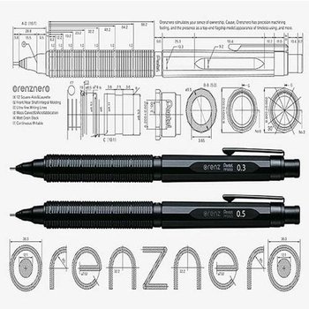 펜텔 오렌즈 네로 으 샤프 0.3 0.5MM 각인 일본 비싼 (52747886)