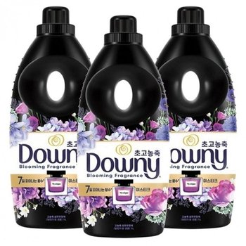 섬유유연제 블랙 미스티크 세탁용 1L 3개 (WFKI1UM)