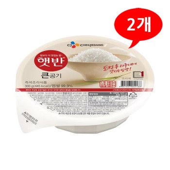 [CJ] 햇반 큰공기 300gx2개