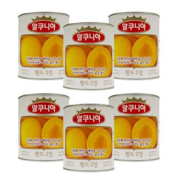 농심 알쿠니아 황도2절 850g 6개 (S41335630)