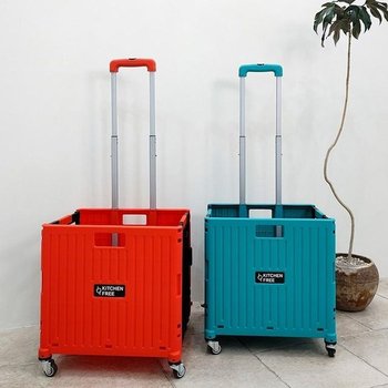 스피니4륜 박스형캐리어Ws 14A 접이식쇼핑카트 4바퀴 접이식쇼핑카트 접이식카트