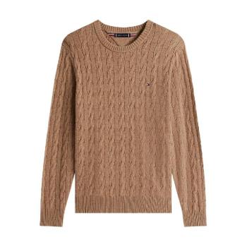 25 FW 타미힐피거 케이블 니트 로고 디테일 풀오버 MW0MW40442RE5 TP44448597