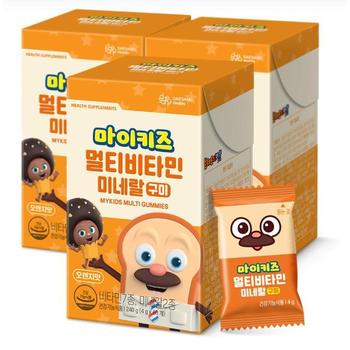 마이키즈 멀티비타민미네랄 구미(60구미)X3 /60일분 (S36193949)