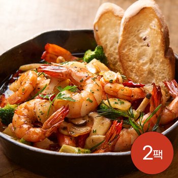 [프레시지] 감바스알아히요 2인분x2팩+스파게티면 증정(냉장)