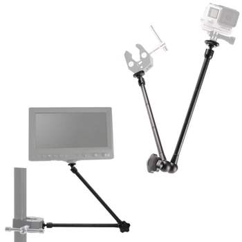 스트리밍마운트 지지클램프 연결암 방송기기 확장암 블랙 DSLR 삼각대 브라켓 홈캠 CCTV