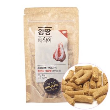 본파미에 왕짱 빠싹이 (칠면조 가슴살) 70g (s)