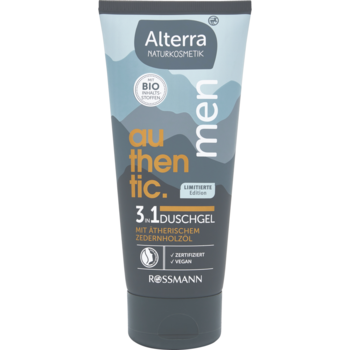 [해외] 로스만 알테라 Alterra 맨 3in1 샤워젤 Authentic 200ml