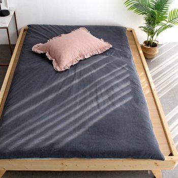 바이오워싱 어스틴 요 커버 / 네이비 / 싱글 슈퍼싱글 더블 퀸 킹 라지킹 면 100%