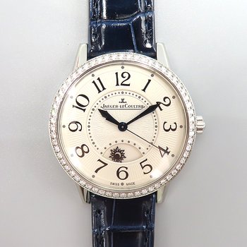 [중고] 고이비토 예거 르쿨트르 랑데부 클래식 나잇&데이 다이아 여성시계 K0032JGLC