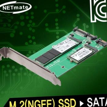 m.2 ssd 확장 카드 ngff m.2 ngff 변환 어댑터 M.2SSD컨버터 2포트SATA컨버터