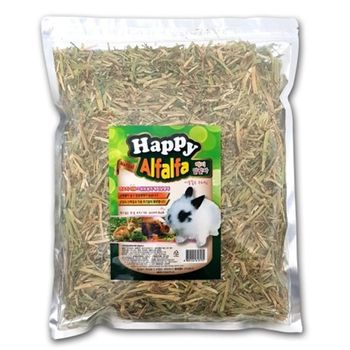 500g 먹이 토끼 기니피그 건초 사료 알팔파 친칠라