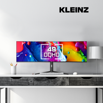 클라인즈 커브드 모니터 KLM4900CWUH60 (124cm) 5K 울트라 와이드 DQHD