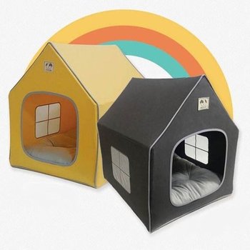 고품질 실내 애견 텐트 하우스 반려견 휴식 강아지집 차콜 캠핑 ...