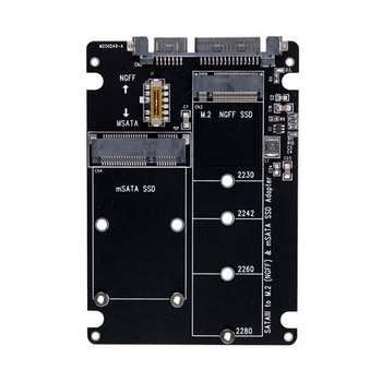 mSATA M2 SATA3 어댑터 SSD타입변환 PC Slim형노트북 태블릿 데스크탑 연결