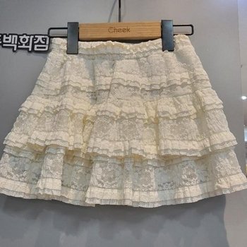 치크 DP01 프릴이 귀여운 캉캉 스커트  CKWH2642G (50505465)