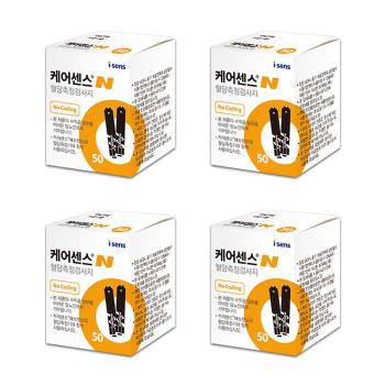케어센스N 혈당시험지 [50매x4통] 200매 측정 검사지 혈당스트립 D (S51180900)