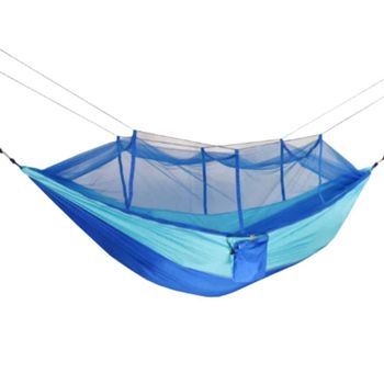 야외해먹 LS55TL30 초보캠핑준비물 기장 해먹 스카이블루