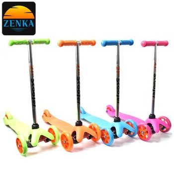 젠카 킥보드 수동킥보드 접이식 휴대용 씽씽이 청소년 경량 중학생