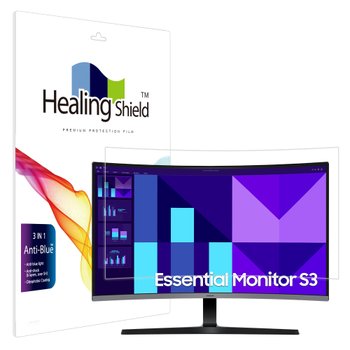 삼성 에센셜 모니터 LS32DG396 커브드 블루라이트차단 액정보호필름