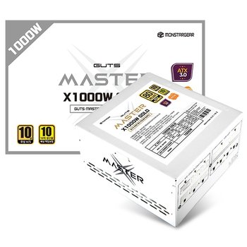 몬스타 가츠 MASTERX X1000W 80PLUS골드 화이트