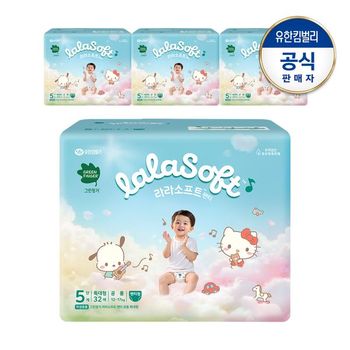 라라소프트 팬티형 기저귀5단계32PX4개_P408506388