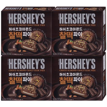 허쉬 초코아몬드 찰떡파이 220gX4개