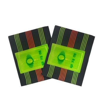 칼라 안전 각반 공사 현장 발목 밴드 아대 반사판 안전각반 발목각반 네파각반 심마니각반