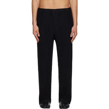 옴므 플리세 이세이 미야케 블랙 컬러 플리츠 슬랙스 151189213