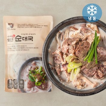 [박지혜모던순대국] 잡내없는 사골 순대국 650g 순댓국 순대국밥